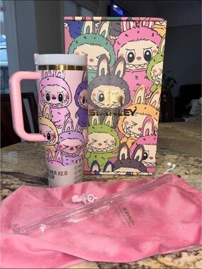 Stanley x Tokidoki Pink Bunny Stainless Tumbler NIB